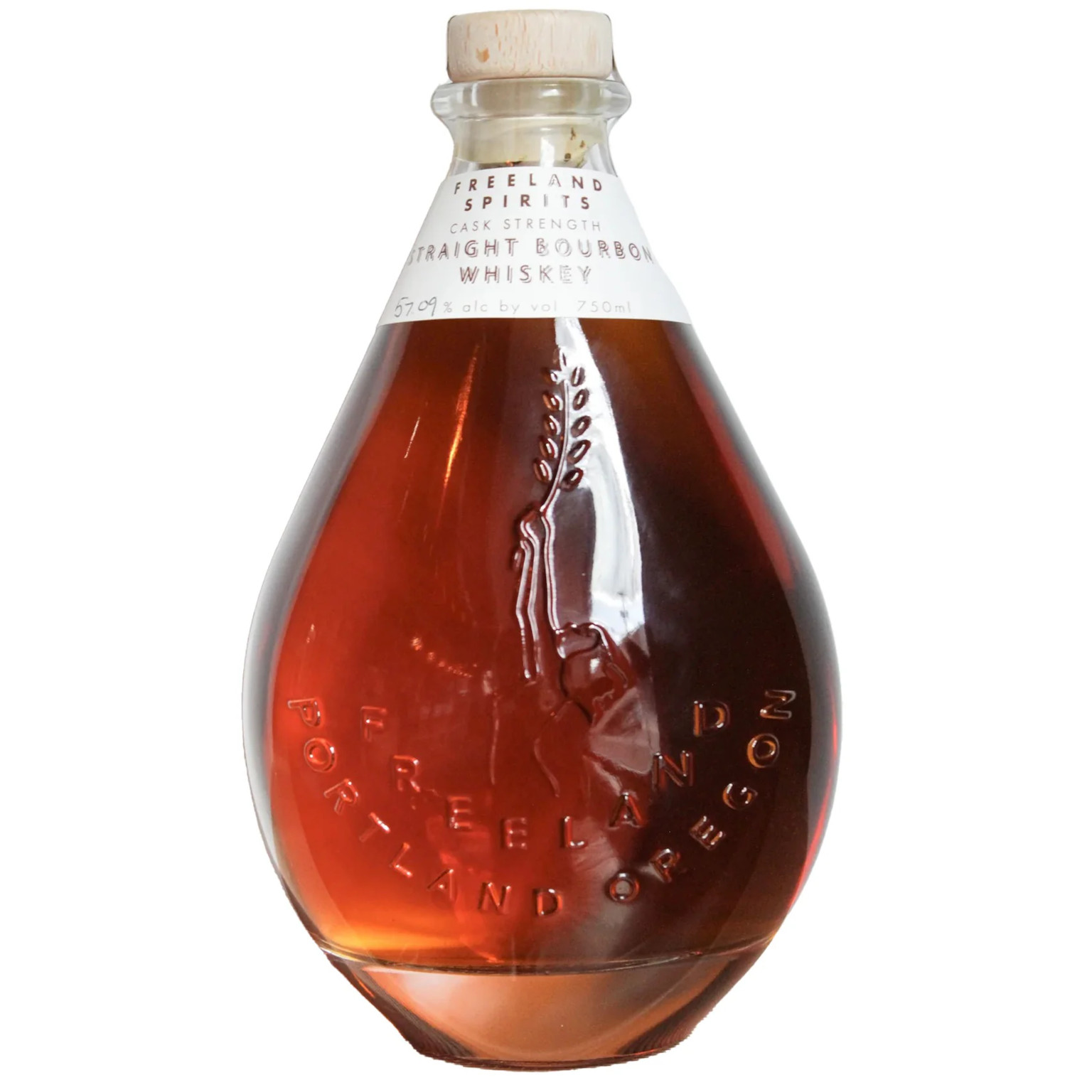 Freeland Spirits Cask Strength Bourbon Whiskey 0.7L (56% Vol.)