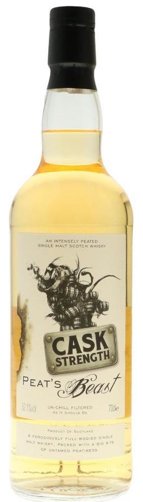 Peat's Beast Batch Strength Peated (Cask) 0,7L (52,1% Vol.)
