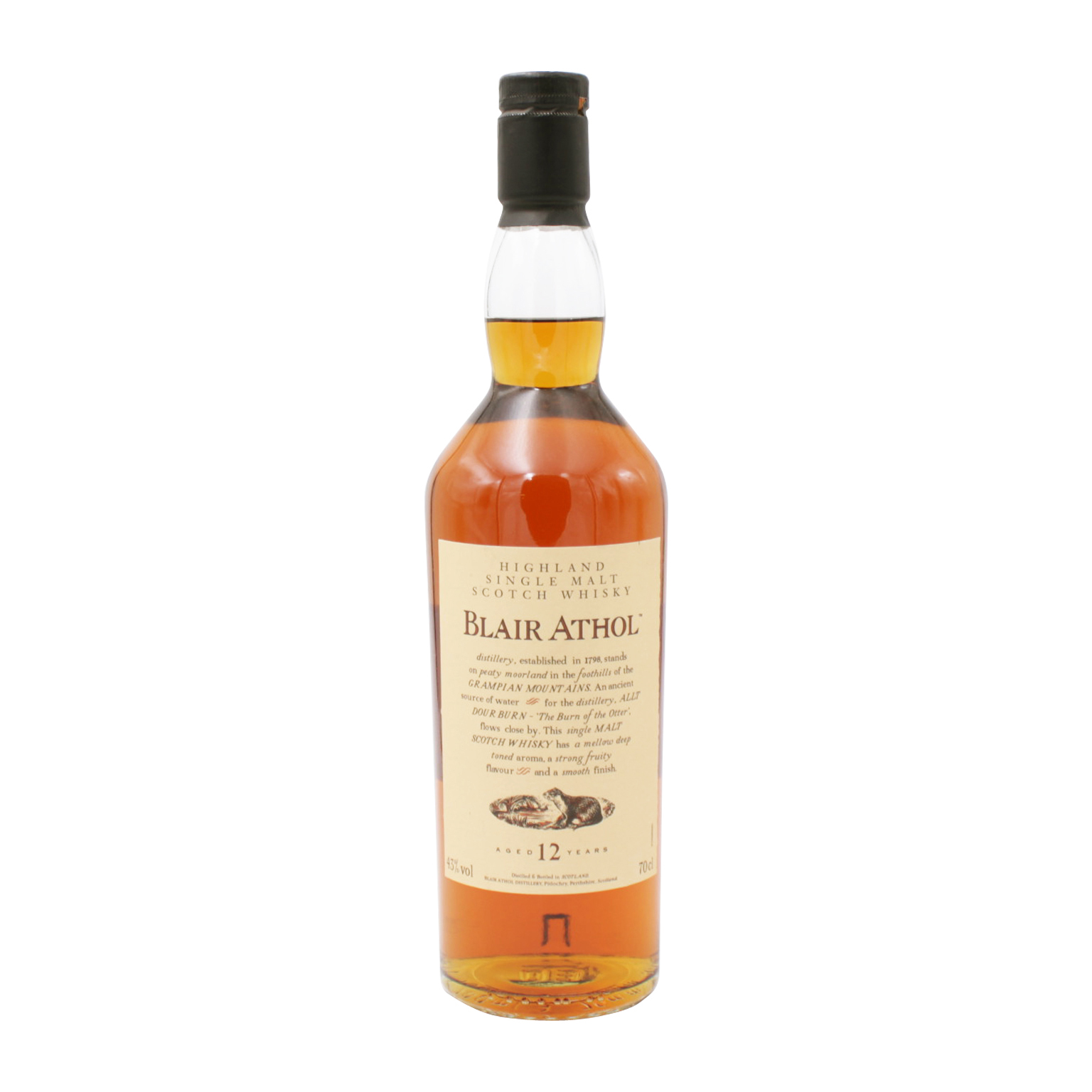 Blair Athol 12 Jahre Single Malt Scotch Whisky 0,7L (43% Vol.) – Flora & Fauna Collection
