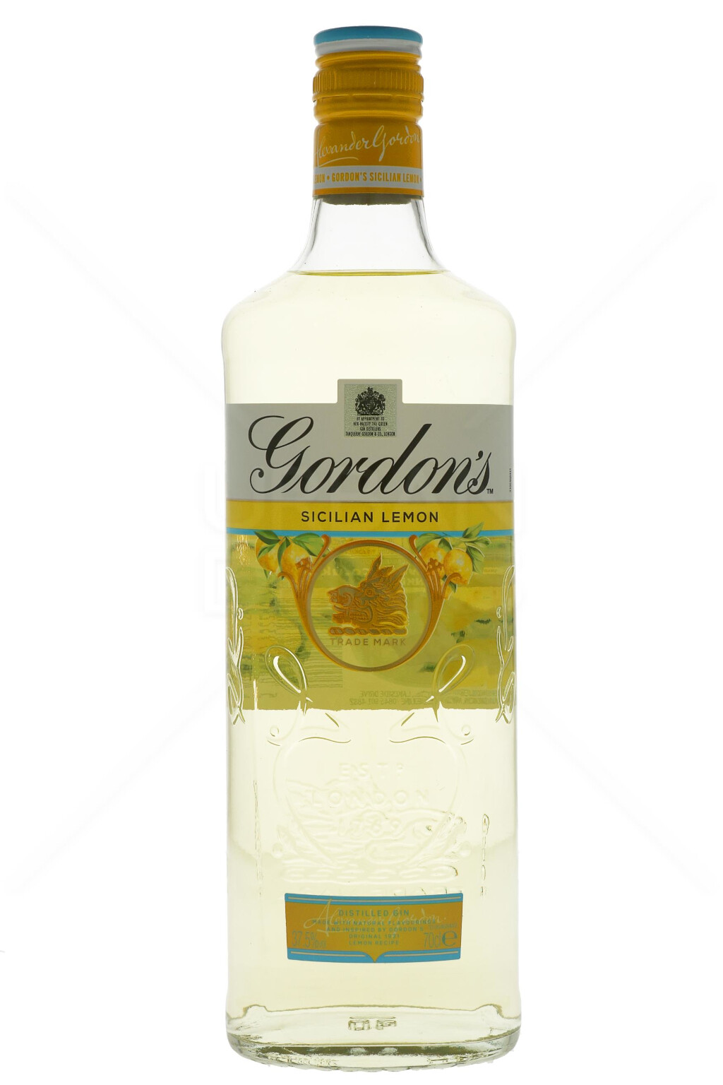 Gordon's Sicilian Lemon Gin 0,7L (37,5% Vol.)