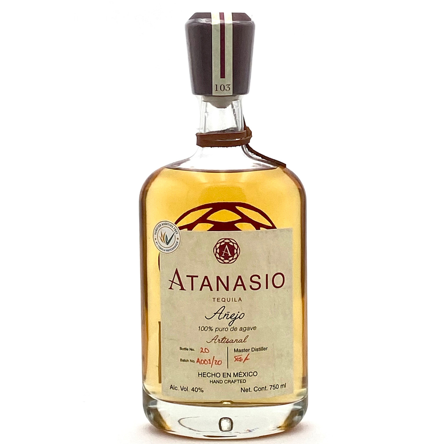 Atanasio Anejo Tequila 0.7L (40% Vol.)