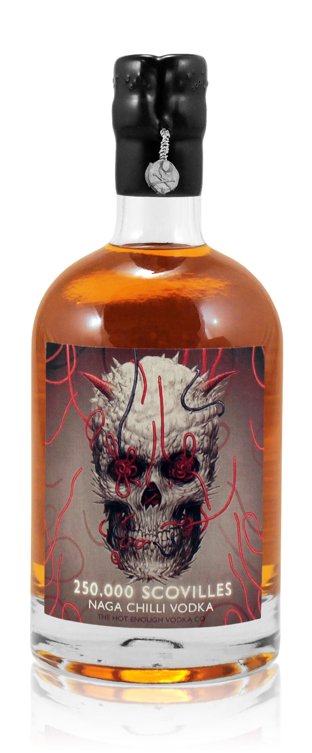 Naga Chilli Vodka 250.000 Scovilles 0.5L (40% Vol.)
