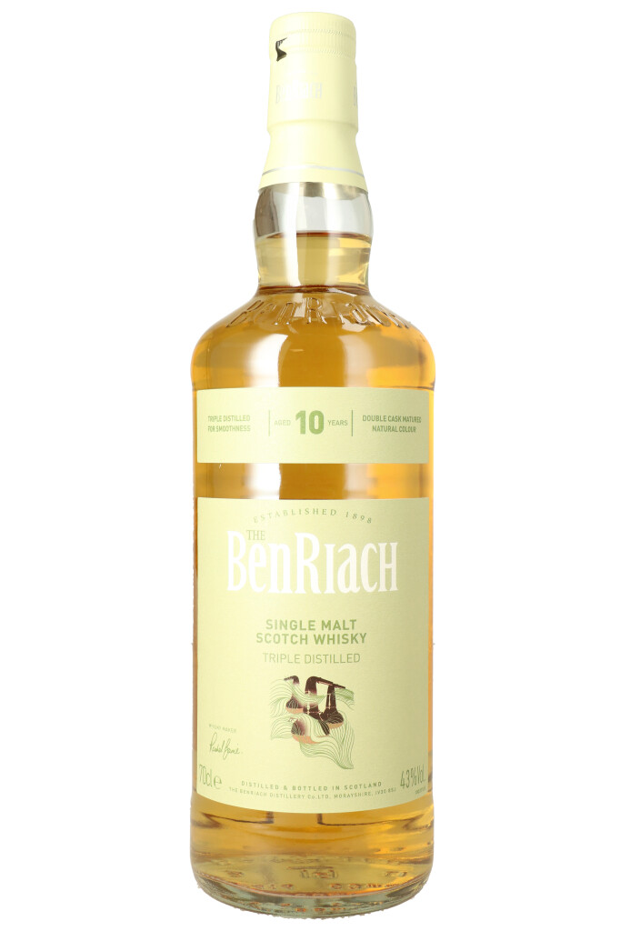 Benriach 10 Years Triple Distilled + GB 0.7L (43% Vol.)