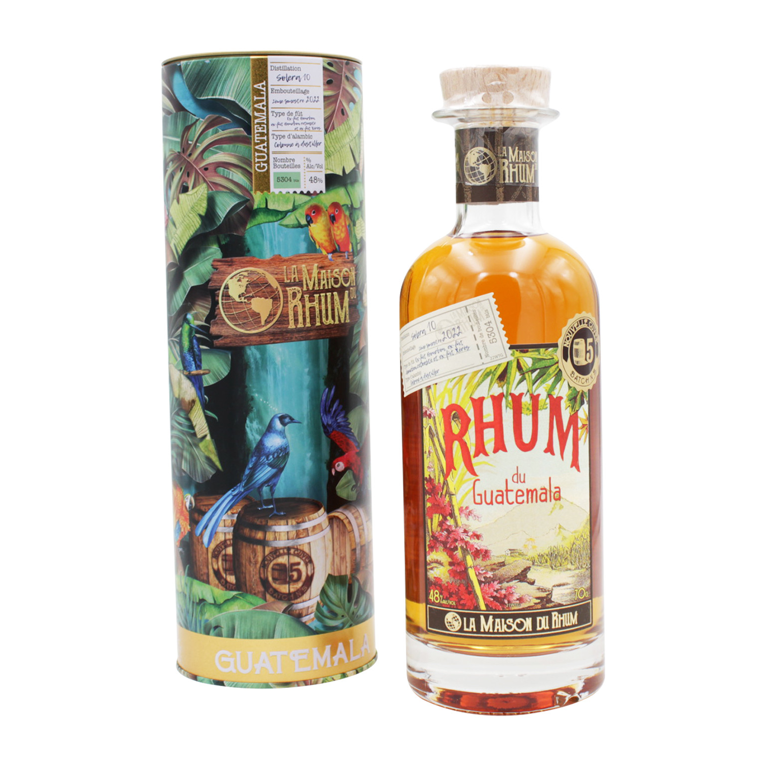 La Maison du Rhum - Batch 5 - Guatemala - Botran 0,7L (48% Vol.)