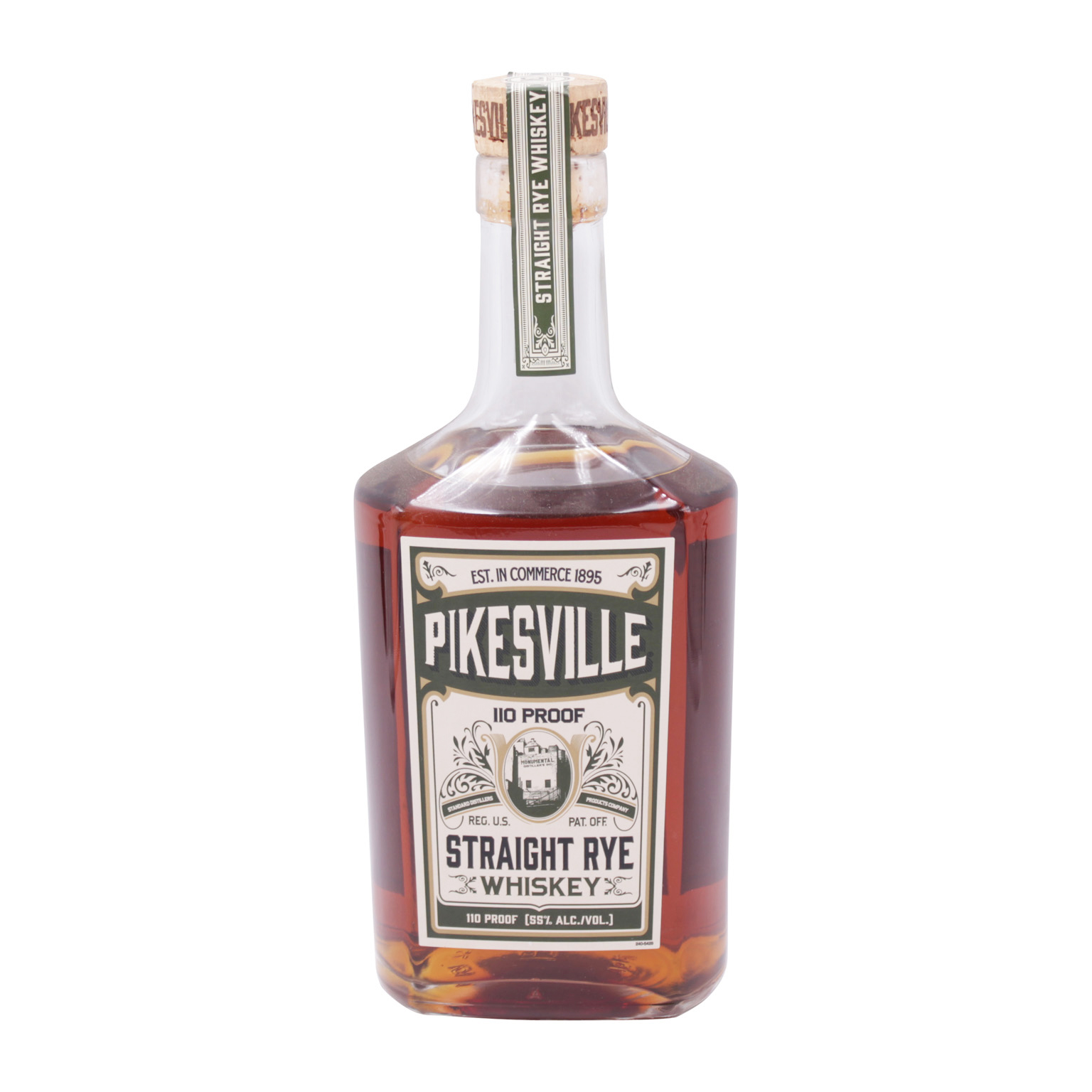 Pikesville Straight Rye Whiskey 0.7L (55% Vol.)