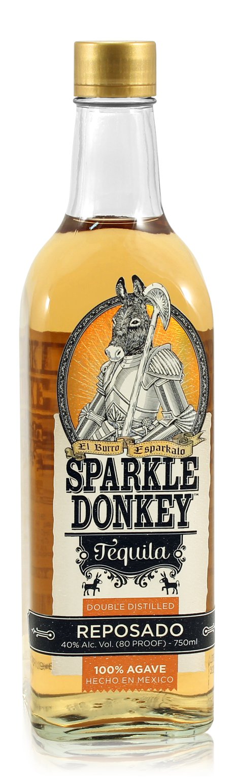 Sparkle Donkey Tequila Reposado 0.7L (40% Vol.)