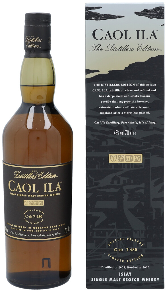 Caol Ila Distillers Edition 2008-2020 + GP 0,7L (43% Vol.)
