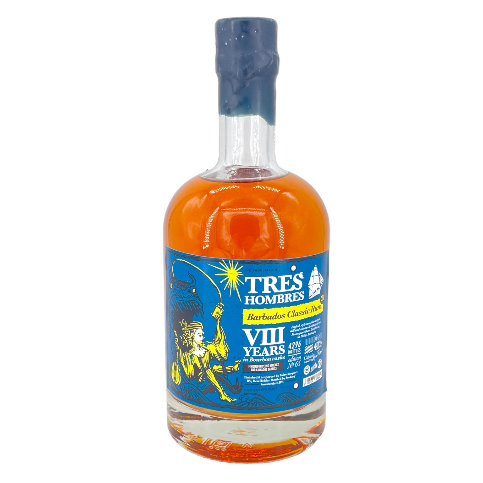 Tres Hombres Ed. 65 Barbados 8 YO 0.7L (41% Vol.)