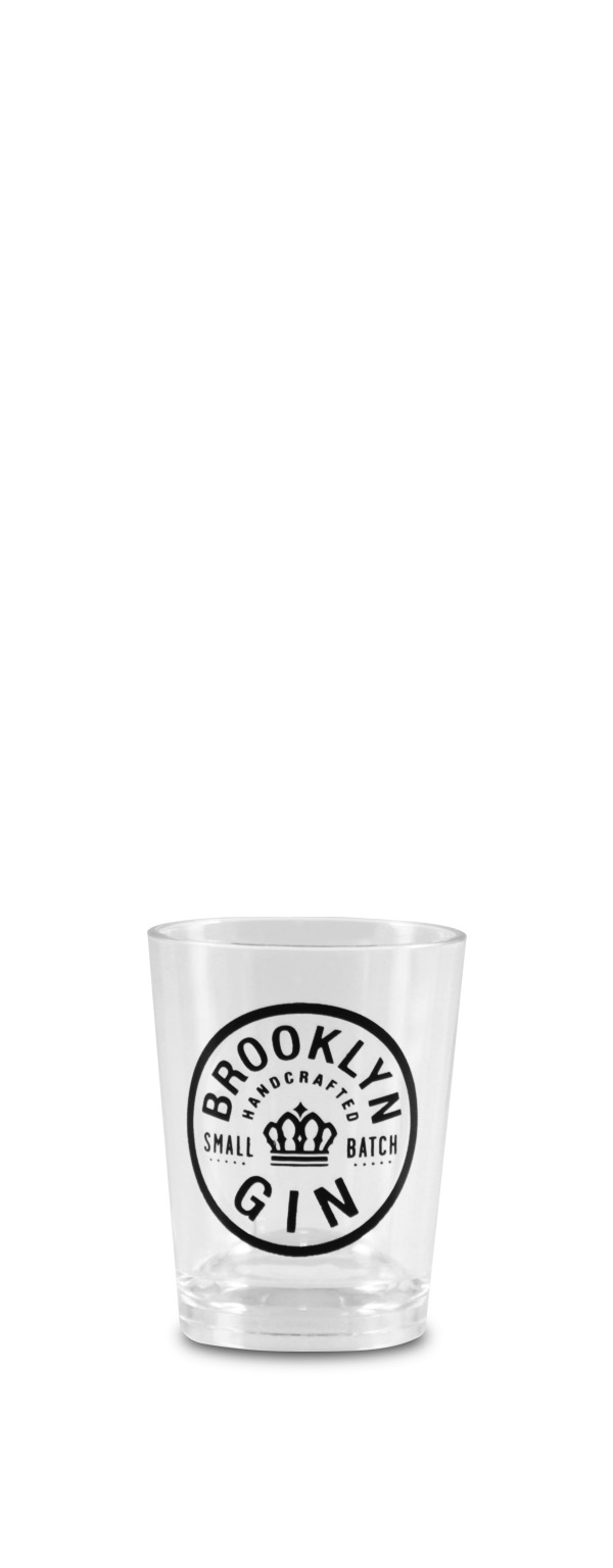 Brooklyn Gin Shotglas Acryl