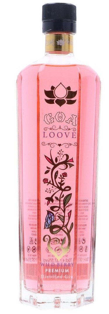 Goa Loove Edition Wild Berries Gin 0.7L (37.50% Vol.)