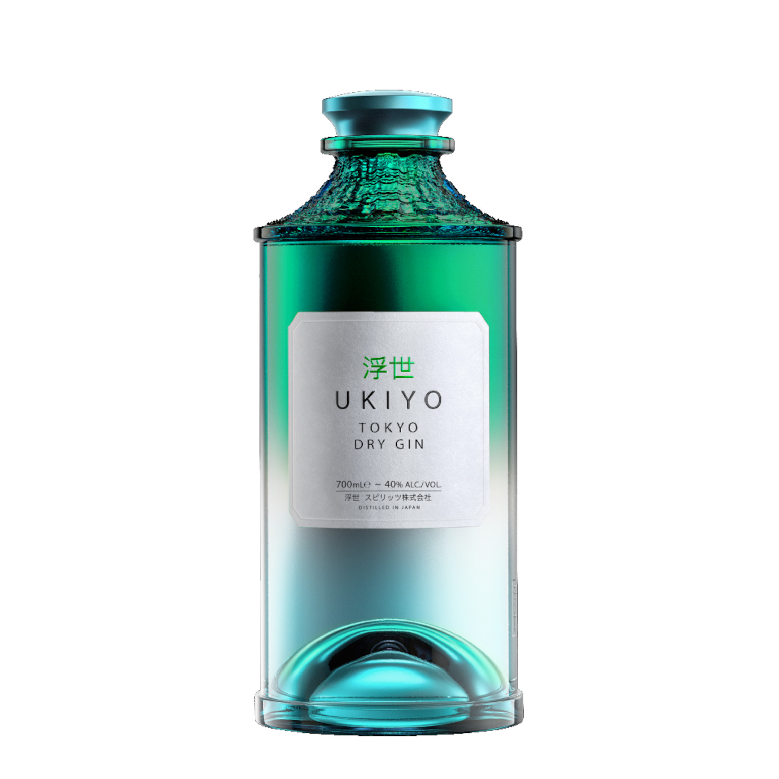 Ukiyo Japanese Tokyo Dry Gin 0.7L (40% Vol.)
