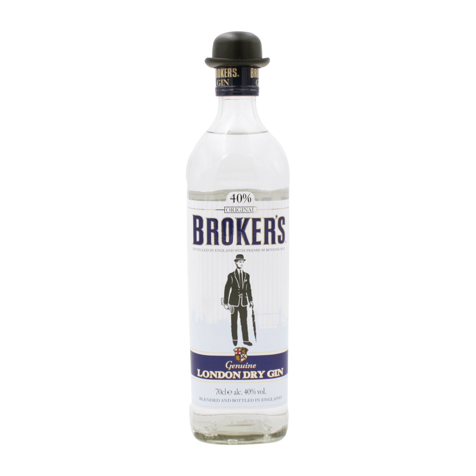 Broker's London Dry Gin 0.7L (40% Vol.)