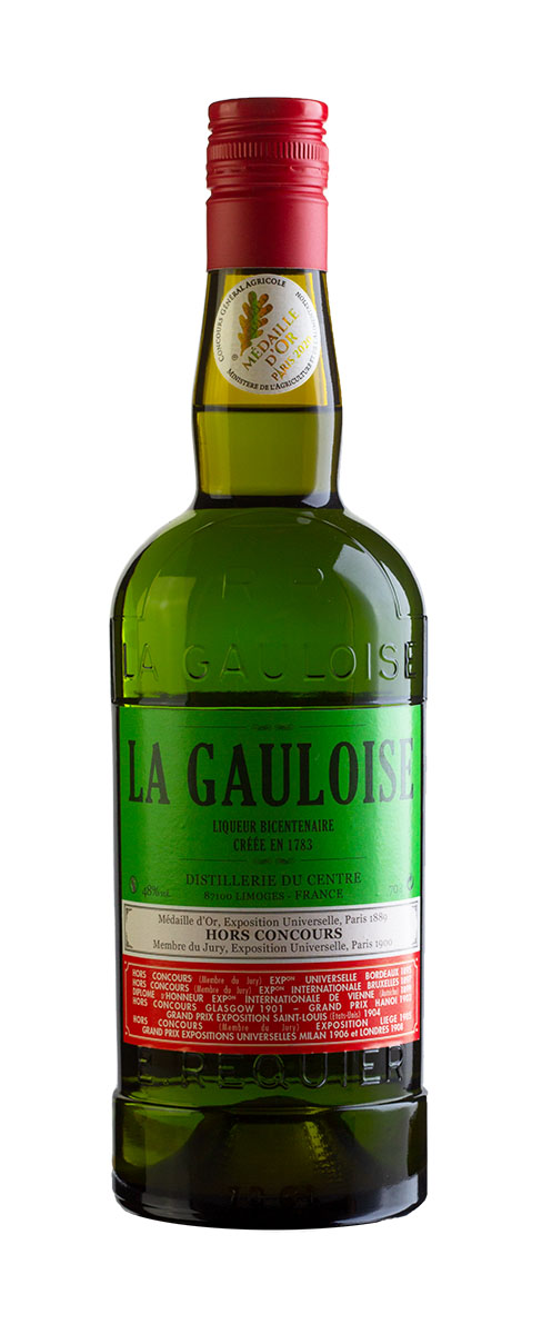 La Gauloise Verte (green) 0.7L (48% Vol.)