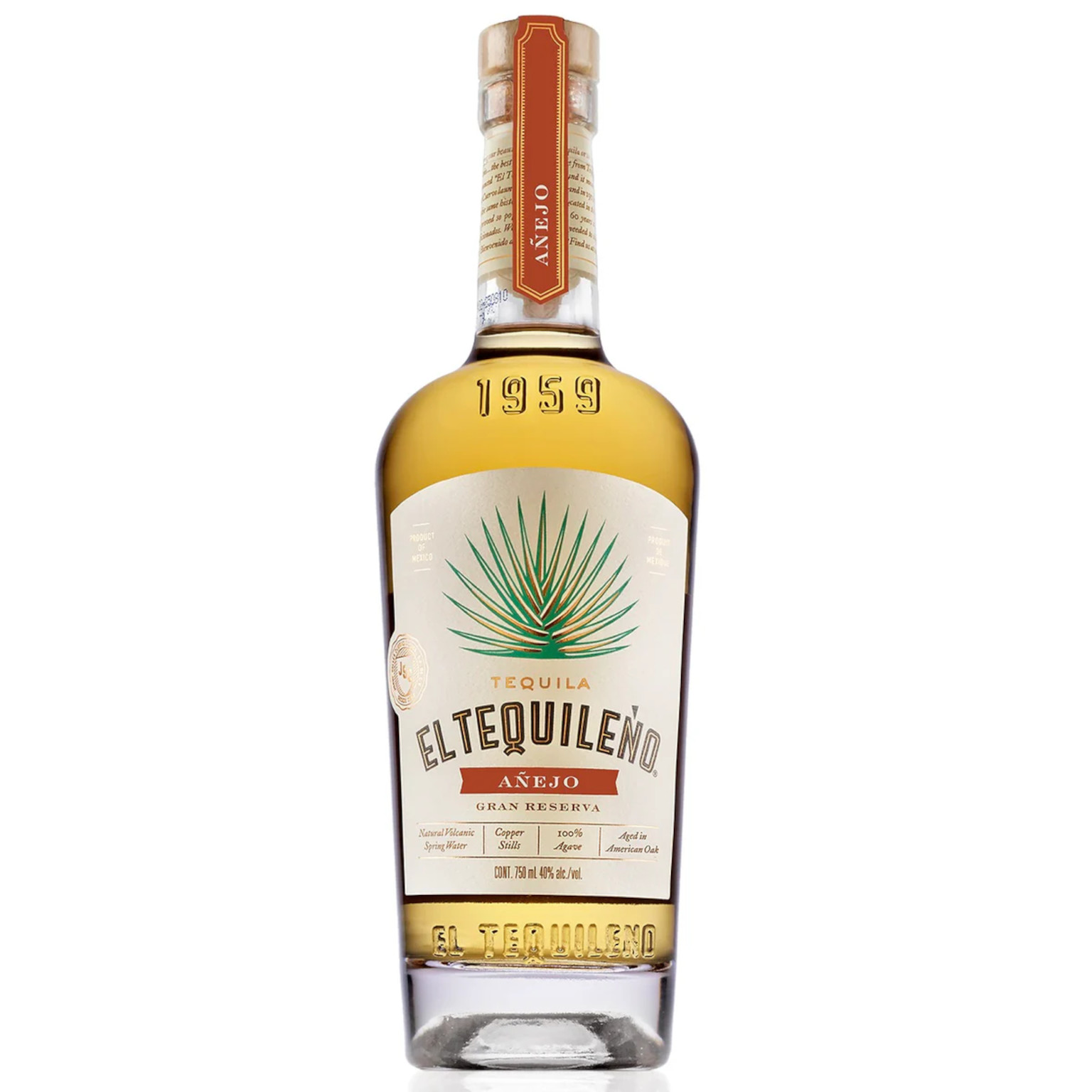 El Tequileno Anejo Gran Reserva Tequila 0.7L (40% Vol.)