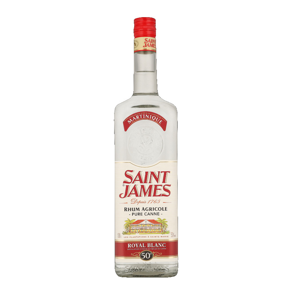 Saint James Rhum Agricole Blanc 1.0L (50% Vol.)
