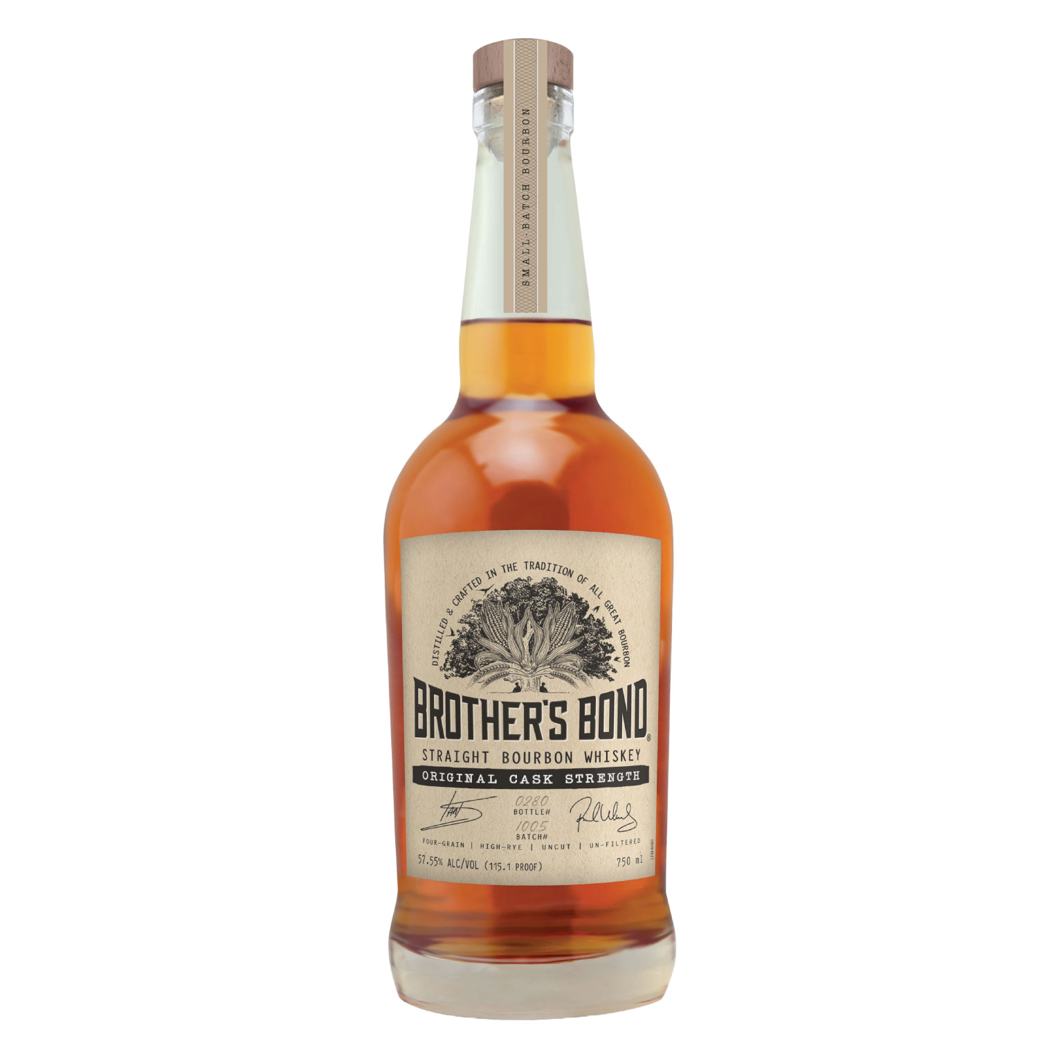 Brother's Bond Cask Strength Whiskey 0.7L (57.2% Vol.)
