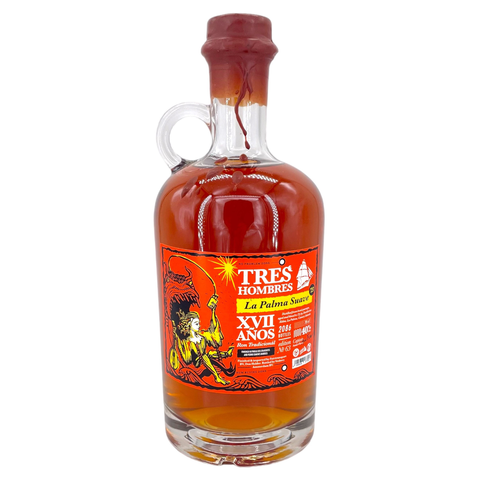 Tres Hombres Ed. 63 La Palma Suave 0.7L (40% Vol.)