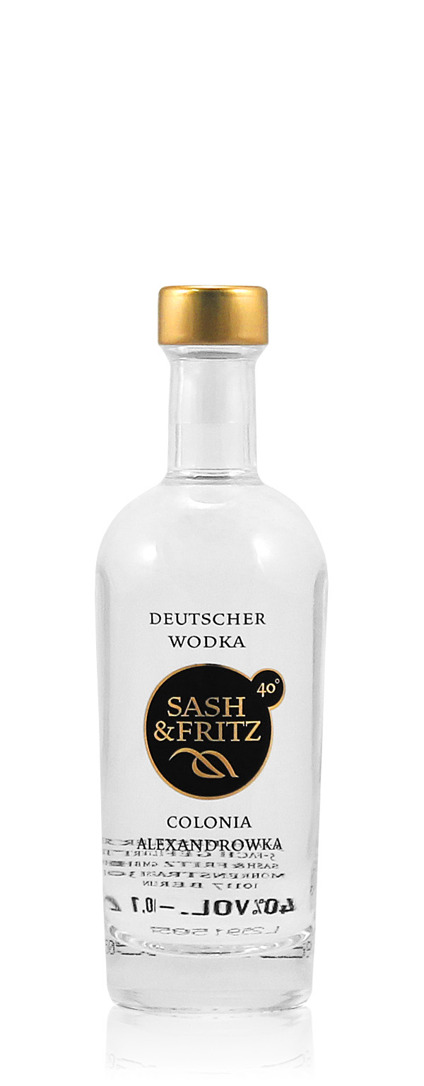 Sash & Fritz Wodka 0.1L (40% Vol.)
