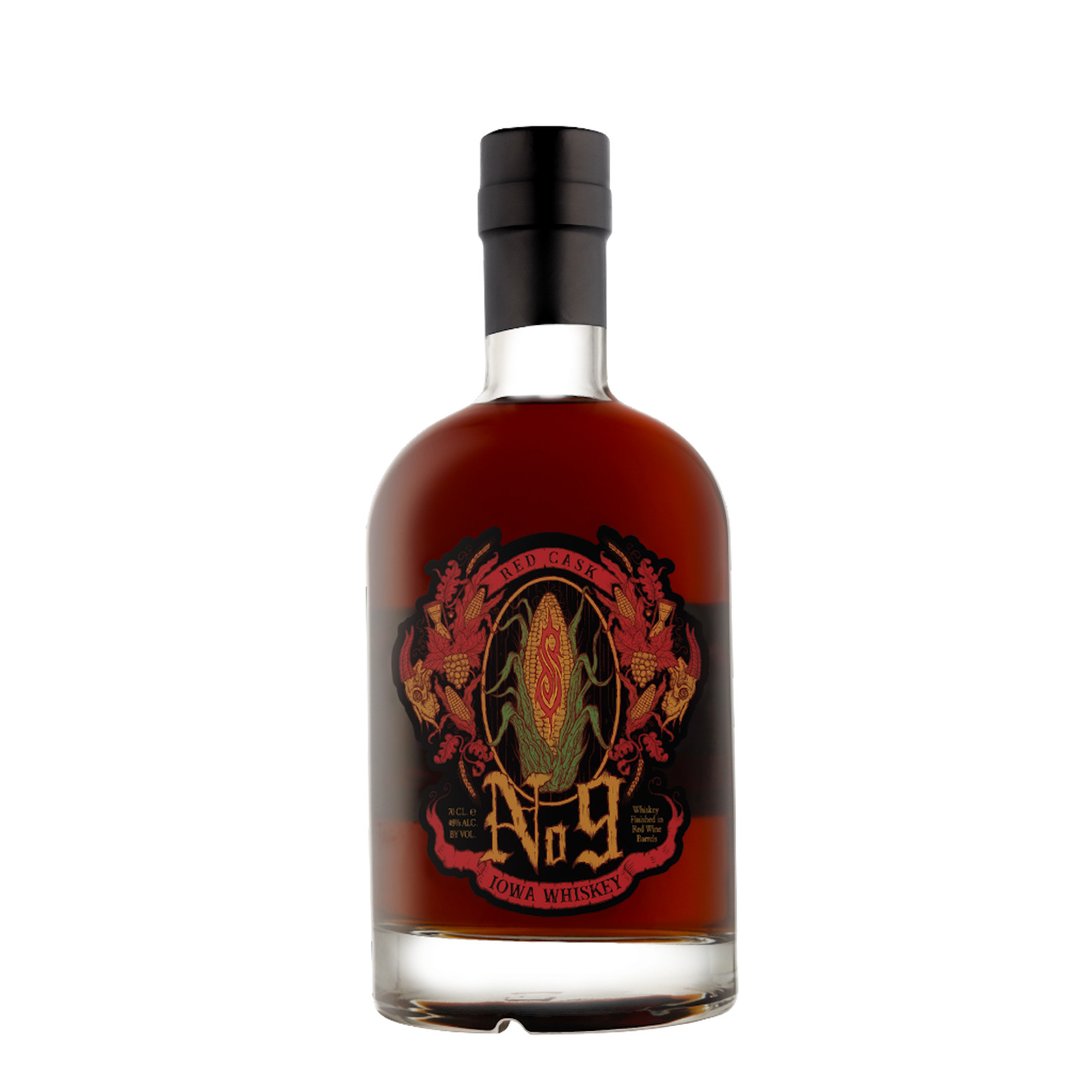 SLIPKNOT No. 9 Iowa Red Wine Cask Whiskey 0.7L (48% Vol.)