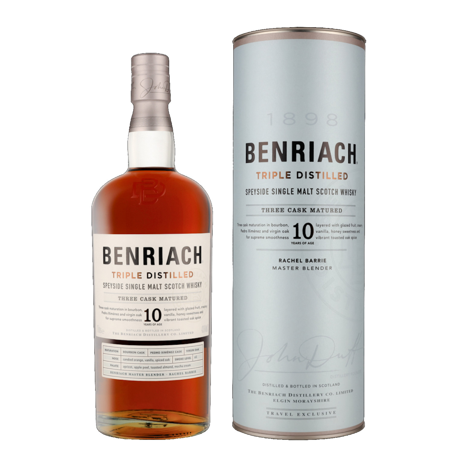 Benriach 10 Years + GP 1.0L (43% Vol.)