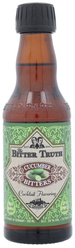 Bitter Truth Cucumber 0,2L (39% Vol.)