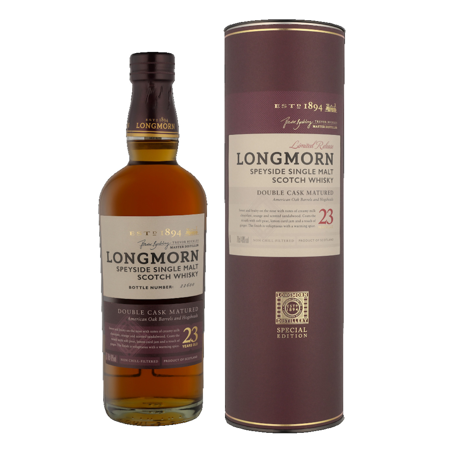 Longmorn 23 Years + GP 0.7L (48% Vol.)
