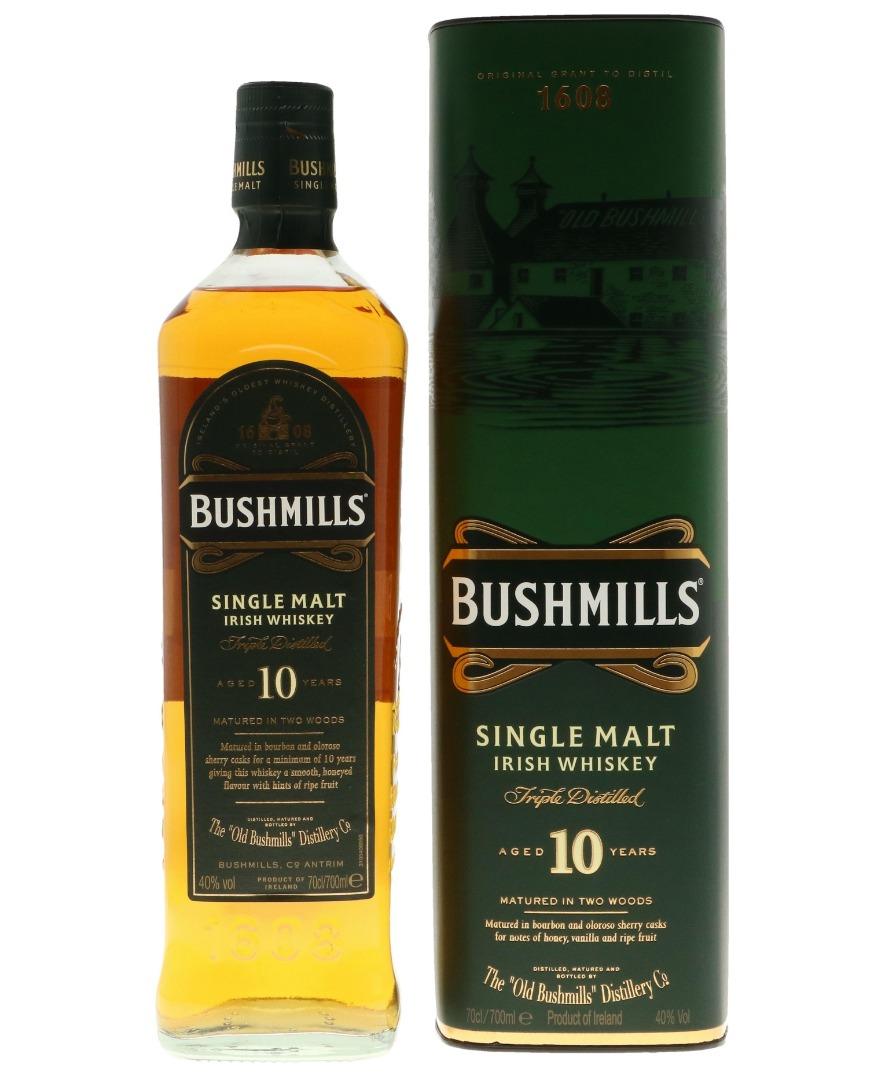 Bushmills Malt 10 Jahre 0.7L (40% Vol.) with GP
