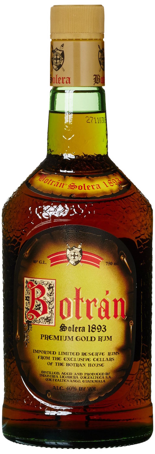 Ron Botran Solera 1893 Primera Edición 0.7L (40% Vol.)