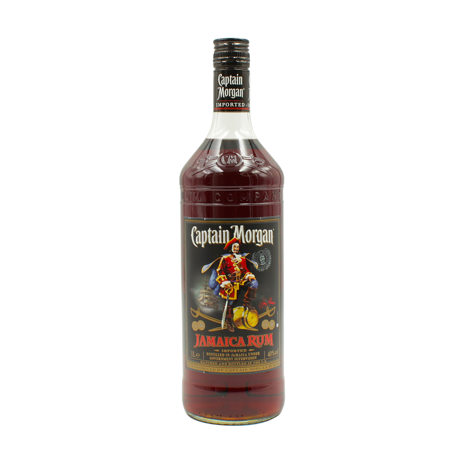 Captain Morgan Dark Rum 1,0L (40% Vol.)