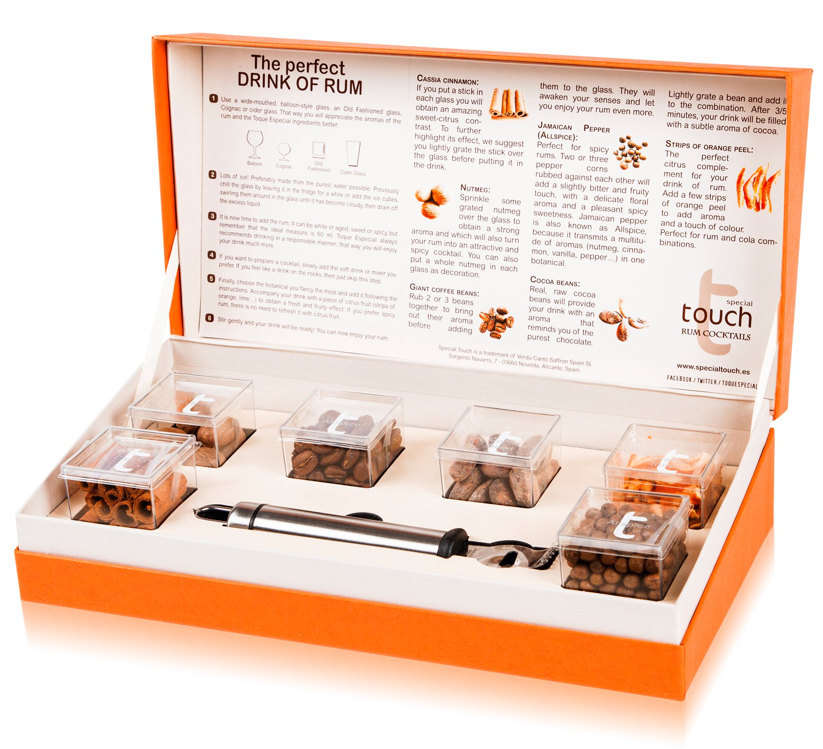 Special Touch Rum Botanical Set (6 Botanicals)