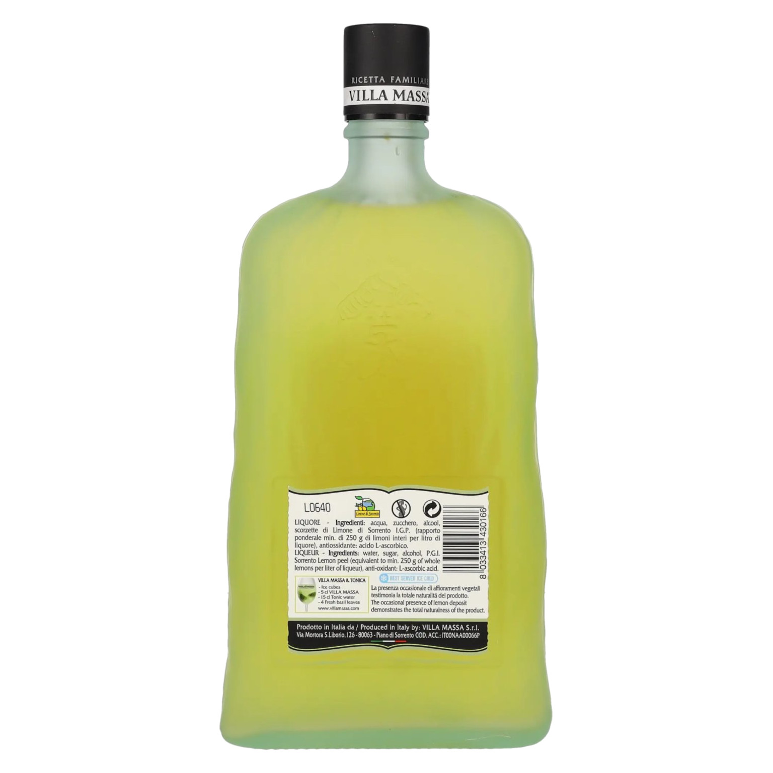 Villa Massa Limoncello 0,5L (30% Vol.)