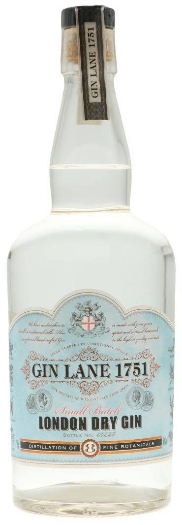 Gin Lane 1751 London Dry Gin 0.7L (40% Vol.)