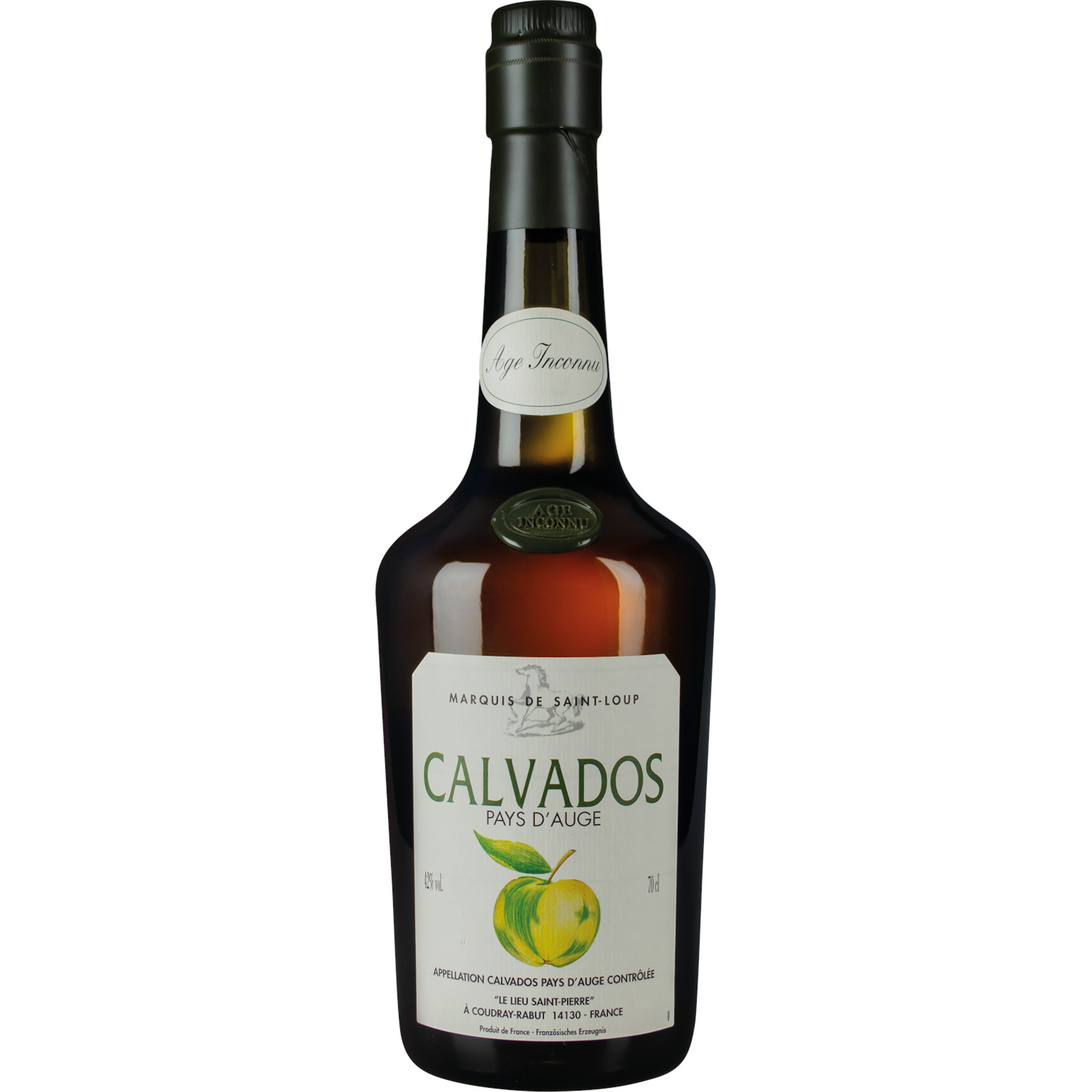Marquis de Saint-Loup - Calvados Age inconnu 0.7L (42% Vol.)