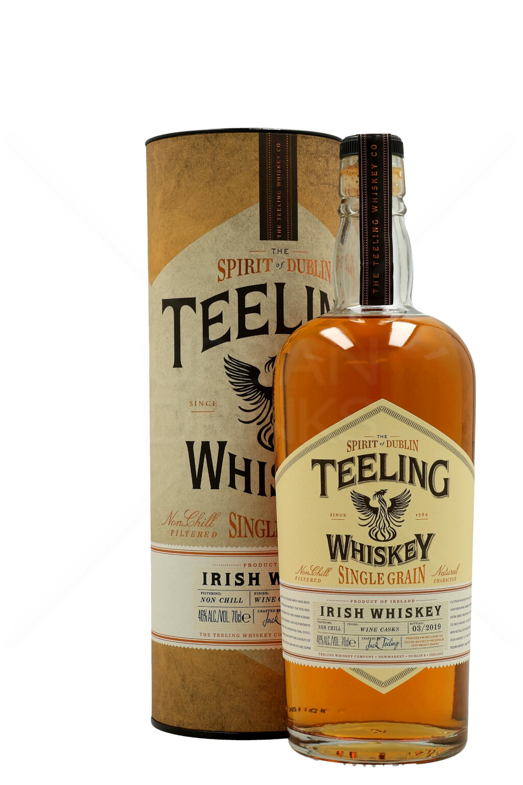 Teeling Single Grain Irish Whiskey 0,7L (46% Vol.)
