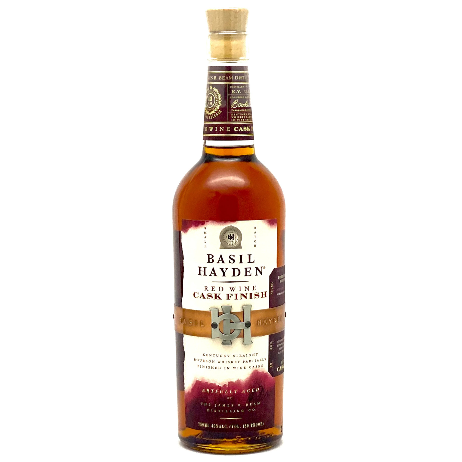 Basil Hayden Artfully Aged Red Wine Cask Finish Bourbon Whiskey 0.7L (40% Vol.)
