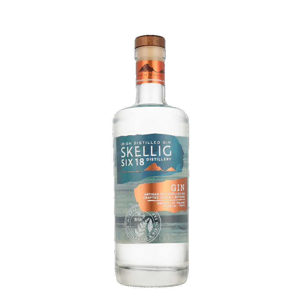 Skellig Six18 Gin 0.7L (43.4% Vol.)