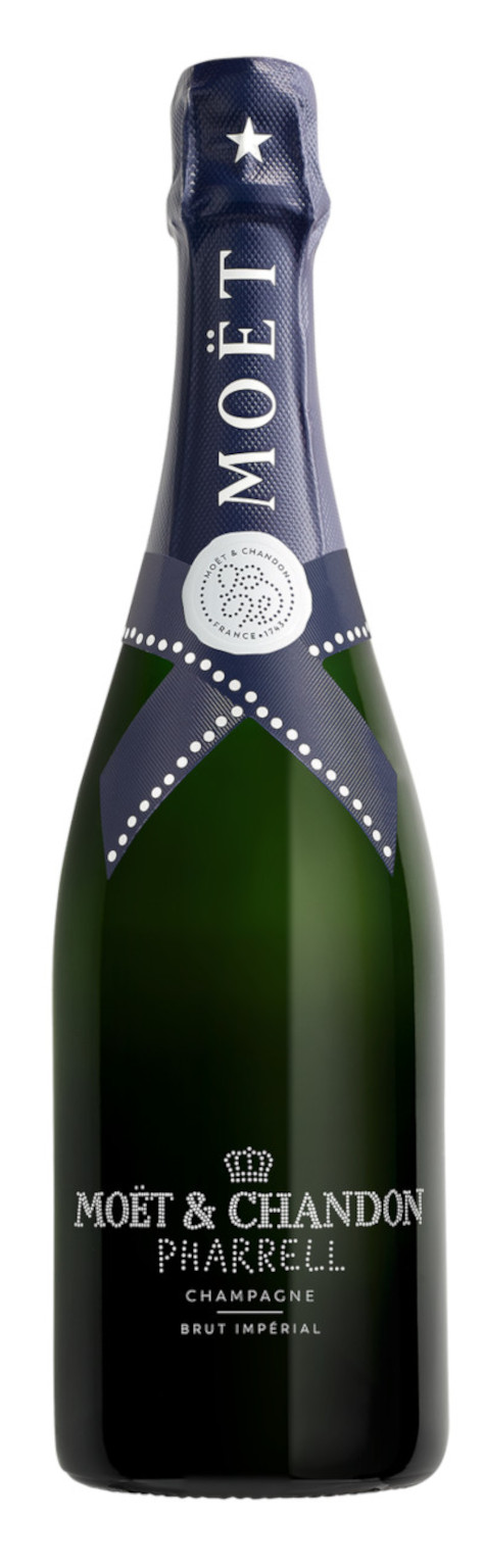 Moët & Chandon x Pharrell Williams Limited Edition Brut Impérial Midnight Blue 0.75L (12.5% Vol.)