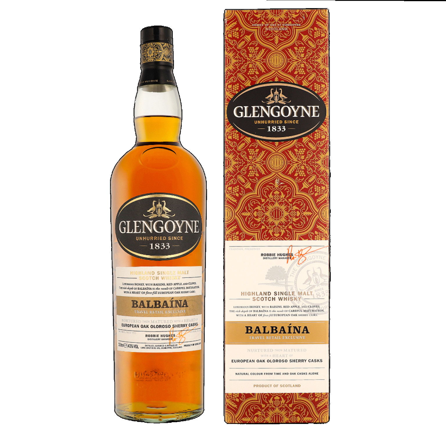 Glengoyne Balbaina + GP 1.0L (43% Vol.)