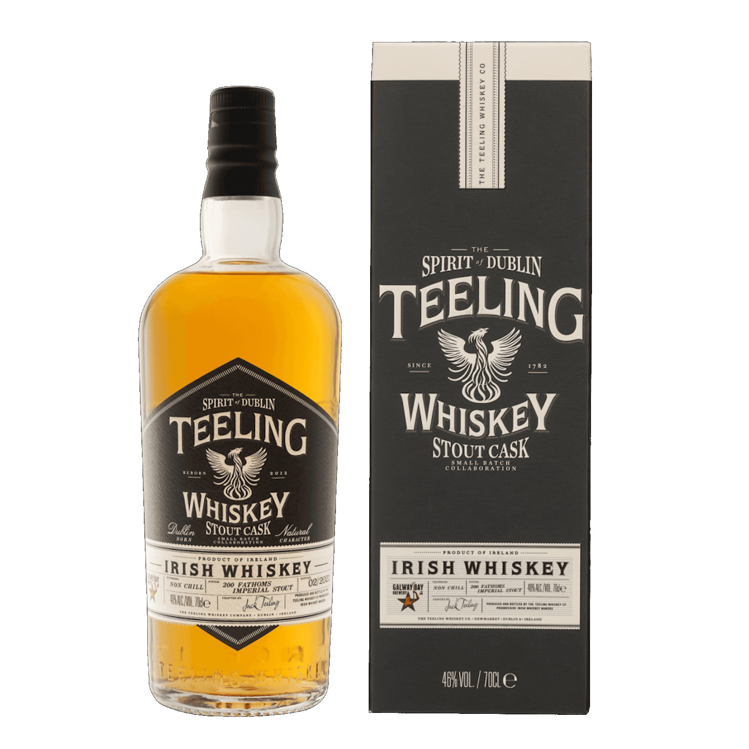 Teeling Stout Cask Finish + GP 0.7L (46% Vol.)