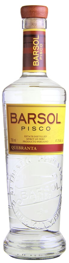 Barsol Quebranta Pisco 0.7L (41.3% Vol.)