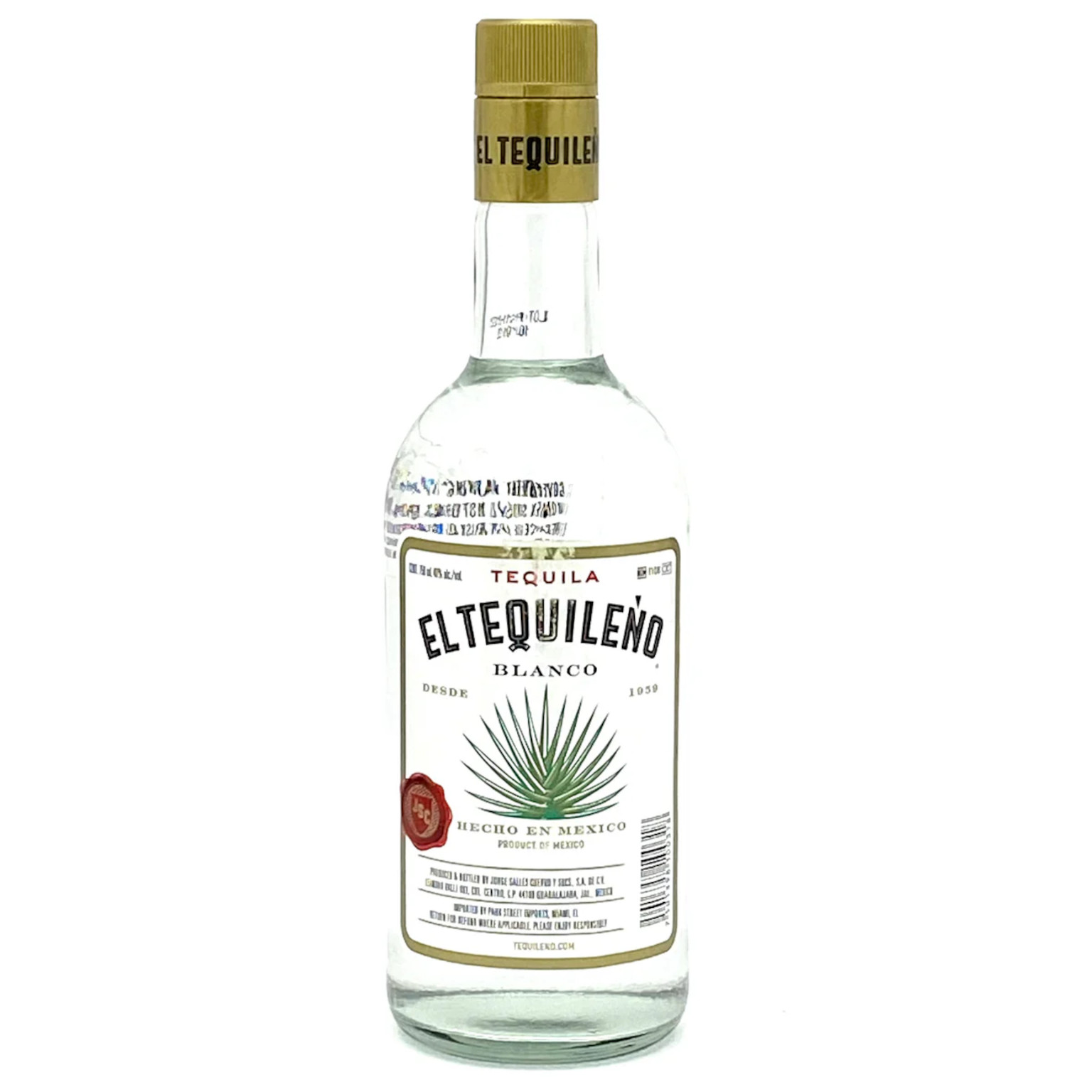 El Tequileno Blanco Tequila 0.7L (40% Vol.)