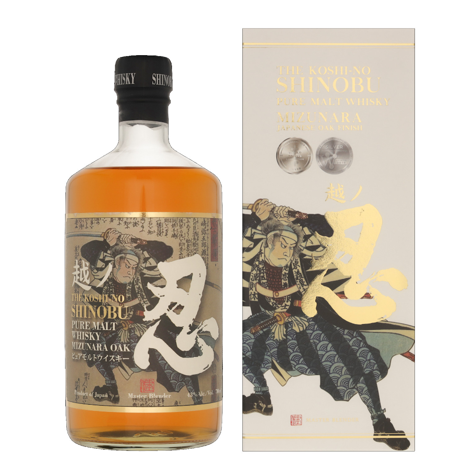 Shinobu Pure Malt + GP 0.7L (43% Vol.)