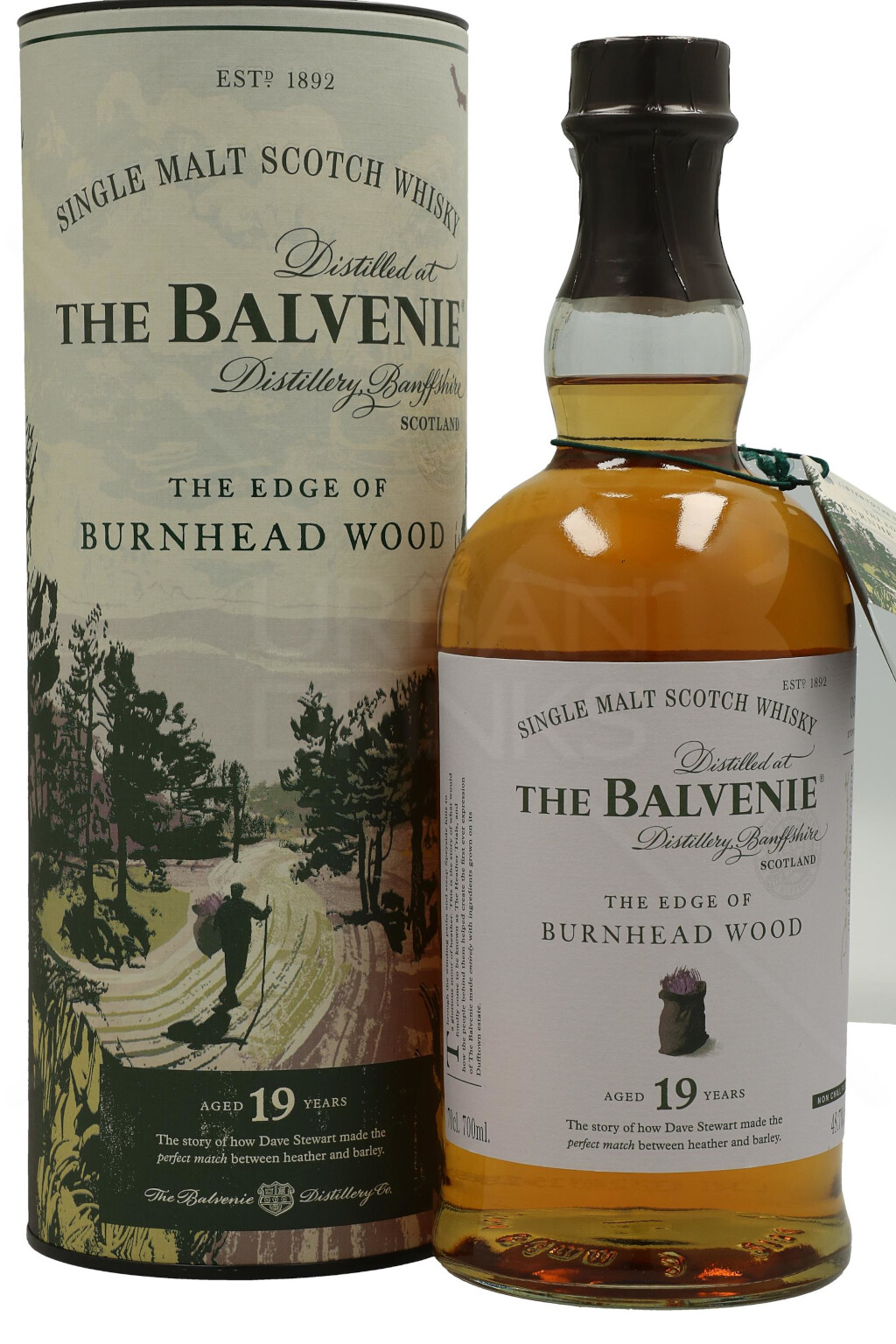 The Balvenie 19 YO The Edge Of Burnhead Wood Scotch Malt Whisky 0,7L (48,7% Vol.)
