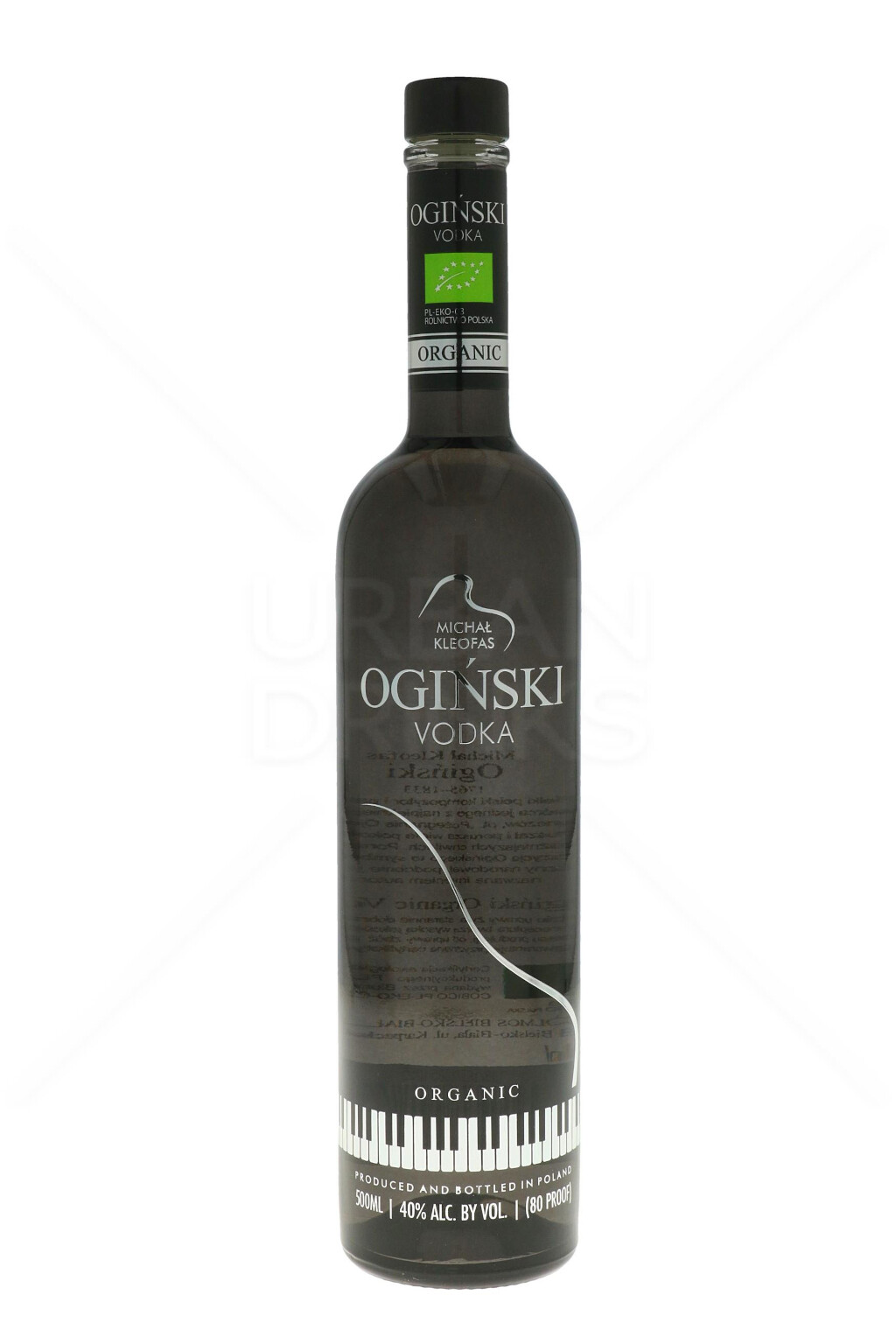 Oginski Organic Vodka 0,5L (40% Vol.) (BIO)