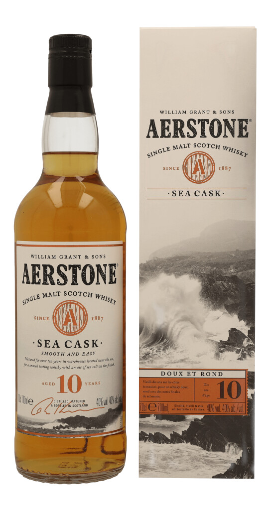 Aerstone 10 Years Sea Cask + GB 0.7L (40% Vol.)