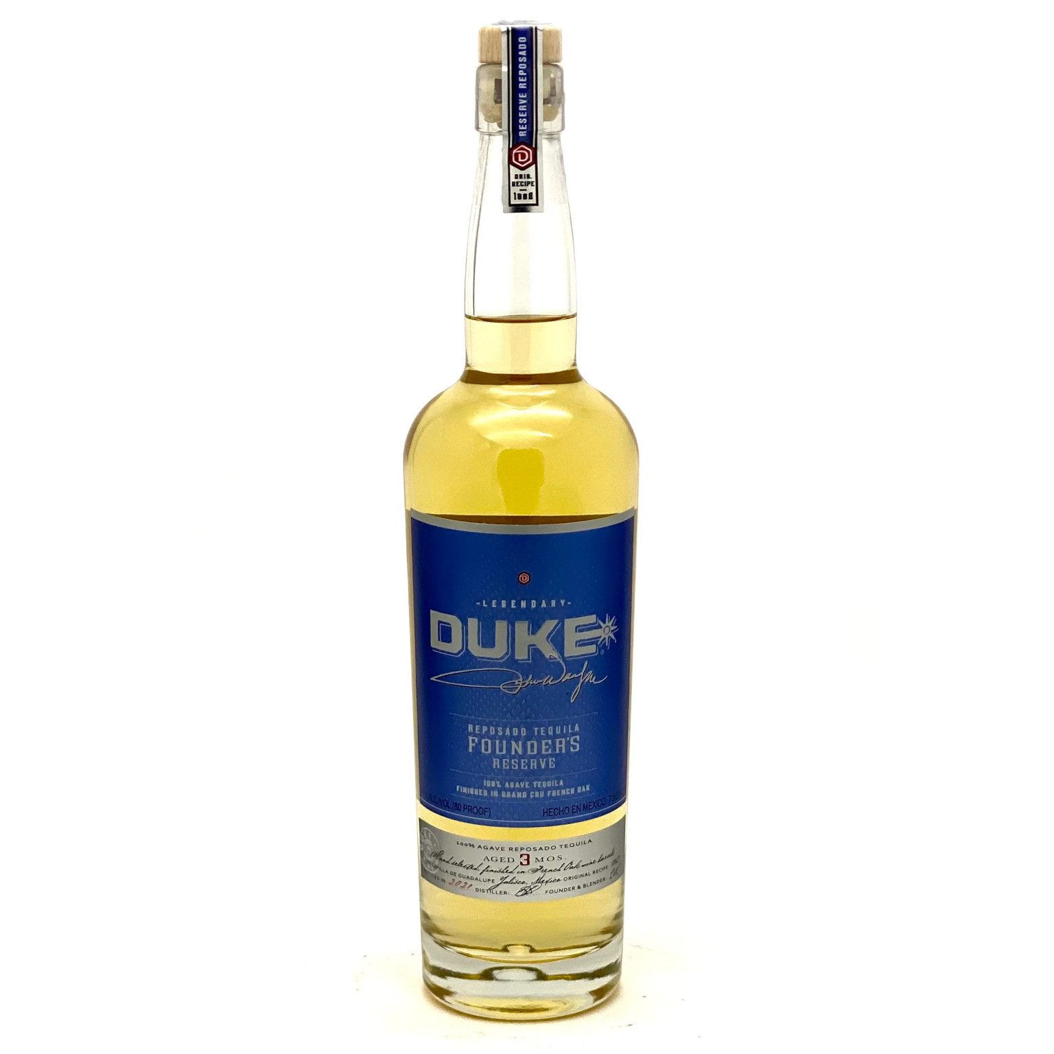 Duke Founder's Reserve Reposado Tequila 0.7L (40% Vol.)