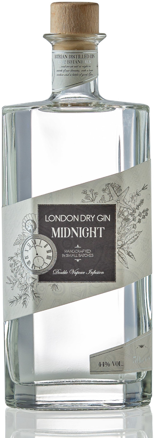 London Dry Midnight Gin 0.5L (44% Vol.)