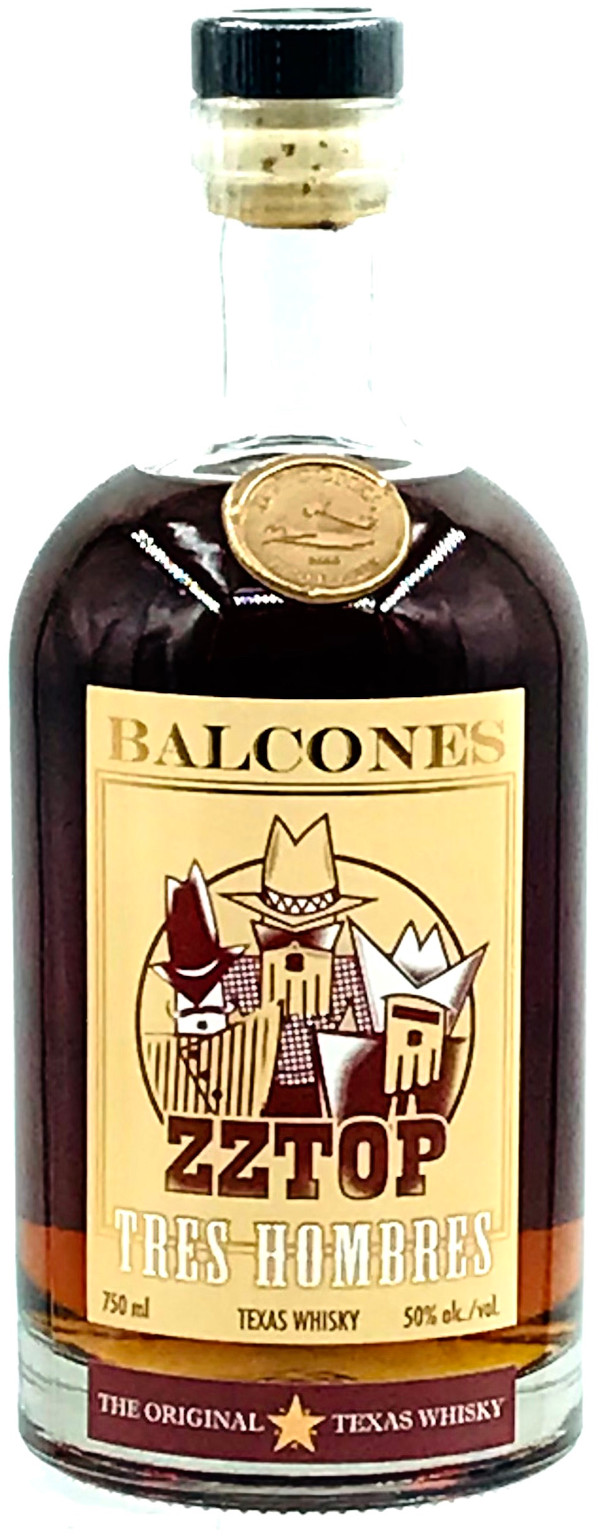 Balcones "ZZ Top - Tres Hombres" Texas Whiskey 0.7L (50% Vol.)