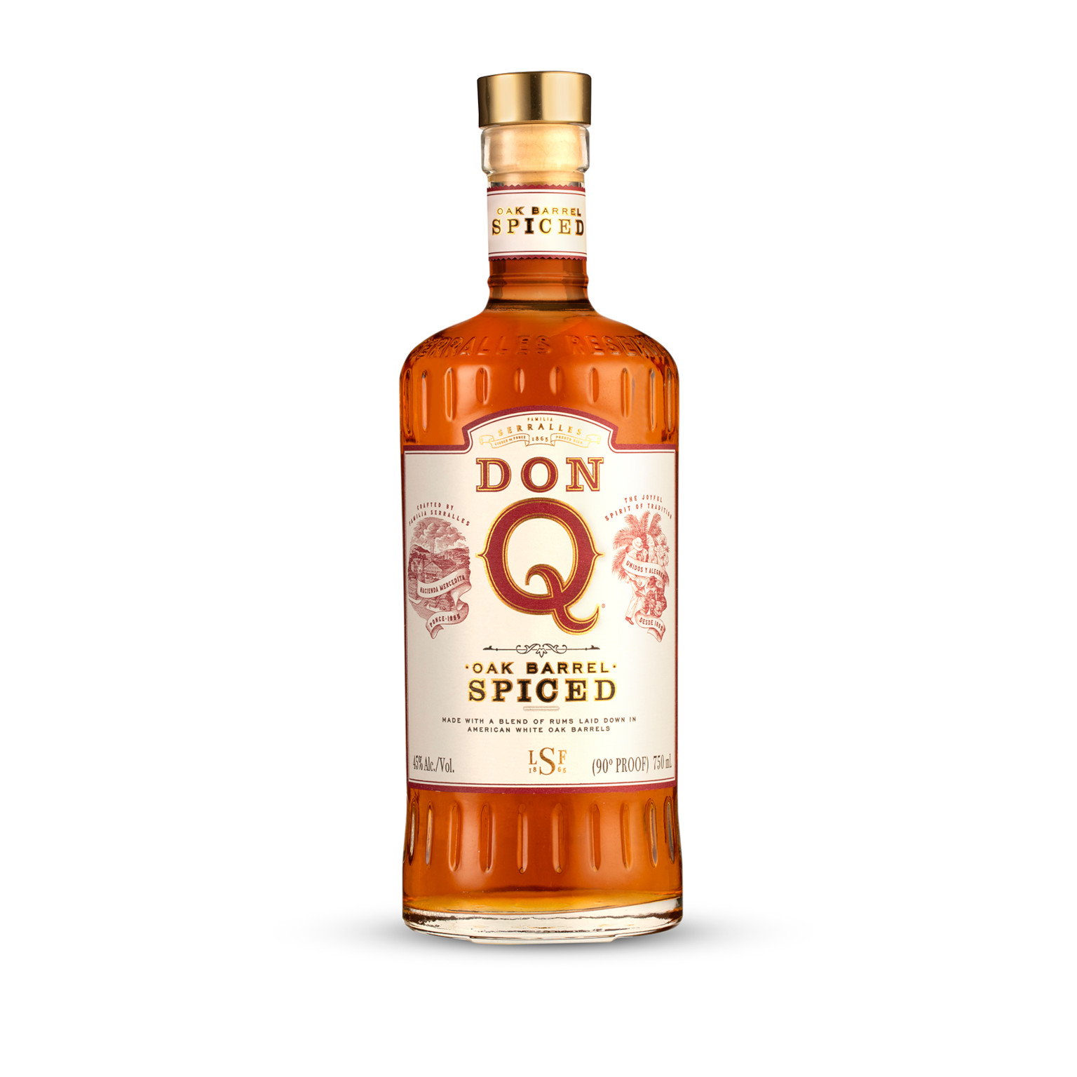 Don Q Oak Barrel Spiced Rum 0.7L (45% Vol.)