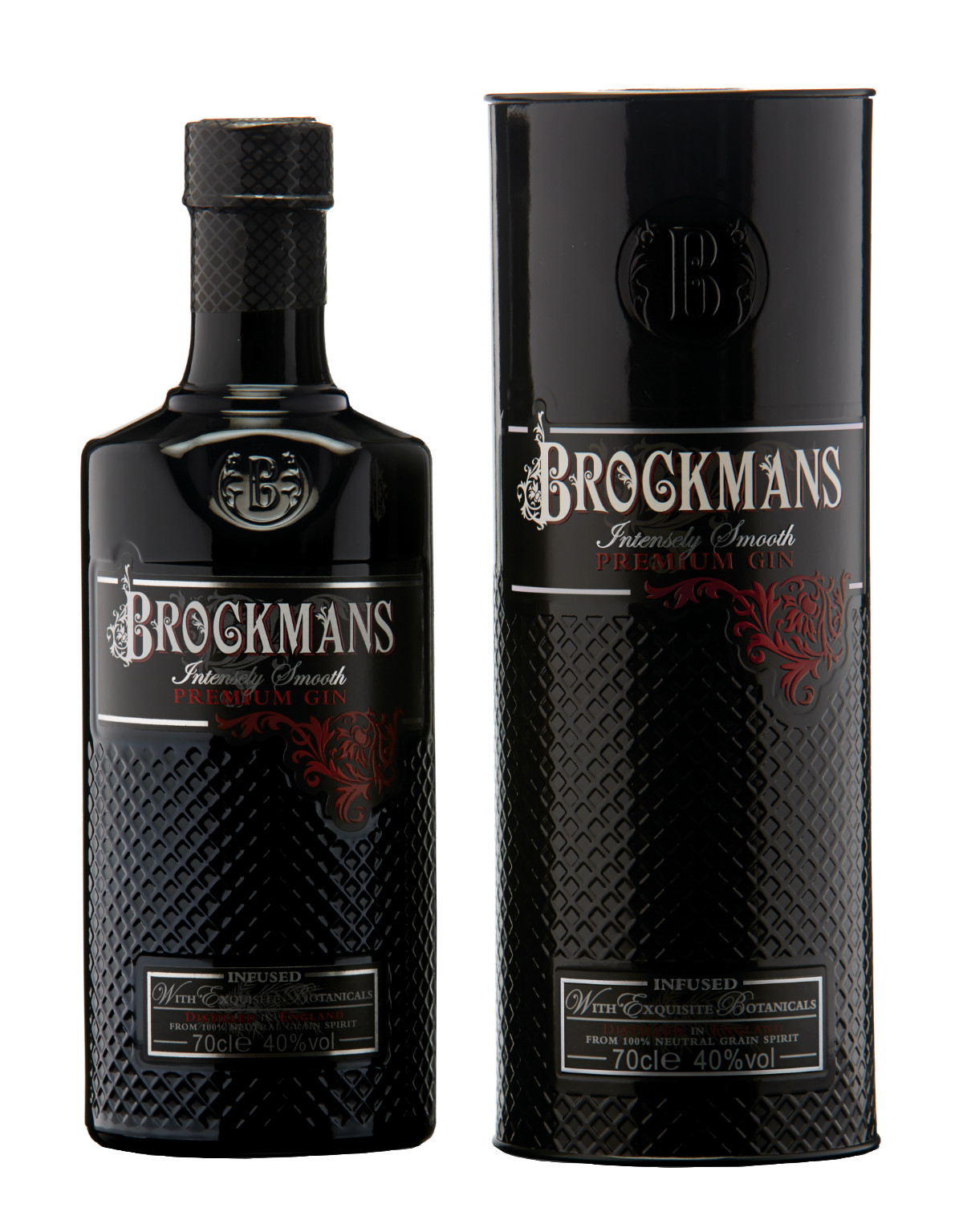 Brockmans Intensely Smooth Premium Gin 0.7L (40% Vol.) with GB
